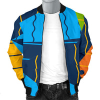 Thumbnail for Triangles And Lines Men's Bomber Jacket