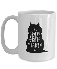 Thumbnail for Crazy Cat Lady-Mug