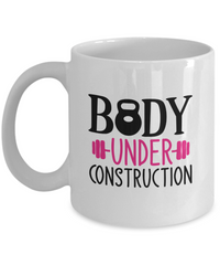 Thumbnail for Funny Mug - Body under construction-Coffee Cup