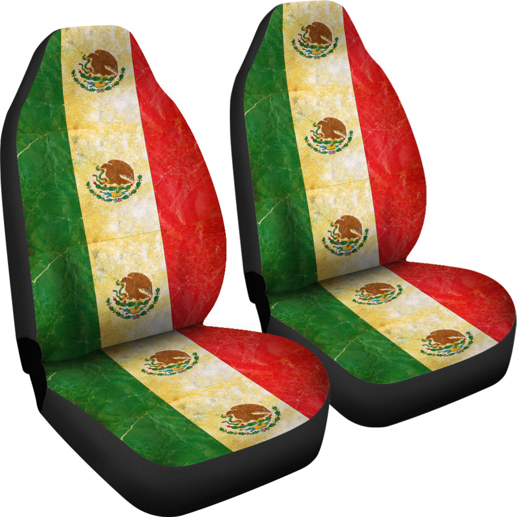 JZP-Flag Mexico Seat Cover 01A - JaZazzy 