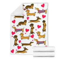 Thumbnail for Funny Dachshund Sausage Blanket Sofa For Dog Puppy Lovers - JaZazzy 