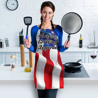 Thumbnail for 4th July Grilling Womens Apron - JaZazzy 