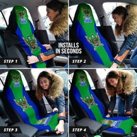 Thumbnail for South Shore High School Car Seat Cover, install