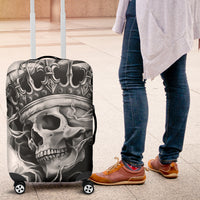 Thumbnail for 3D Black & White Skull King Design Luggage Covers 007 - JaZazzy 