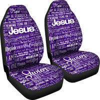 Thumbnail for Names of JESUS -2  Purple/White - JaZazzy 