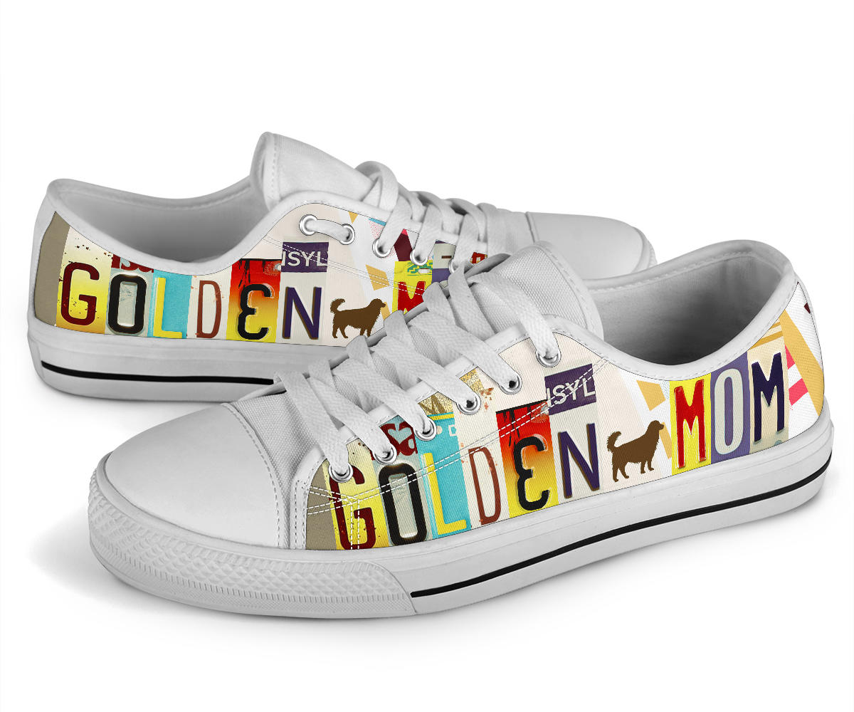 Golden Mom Low Top Shoes - JaZazzy 