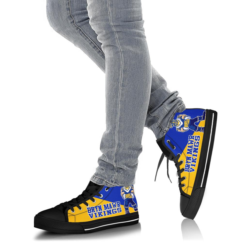 Bryn Mawr Standing Mascot-High Top shoes