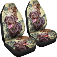 Thumbnail for Labrador Car Seat Covers (Set of 2) - JaZazzy 