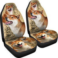 Thumbnail for Shiba Inu Car Seat Covers (Set of 2) - JaZazzy 