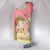 Thumbnail for Sisters Love Hooded Blanket - JaZazzy 