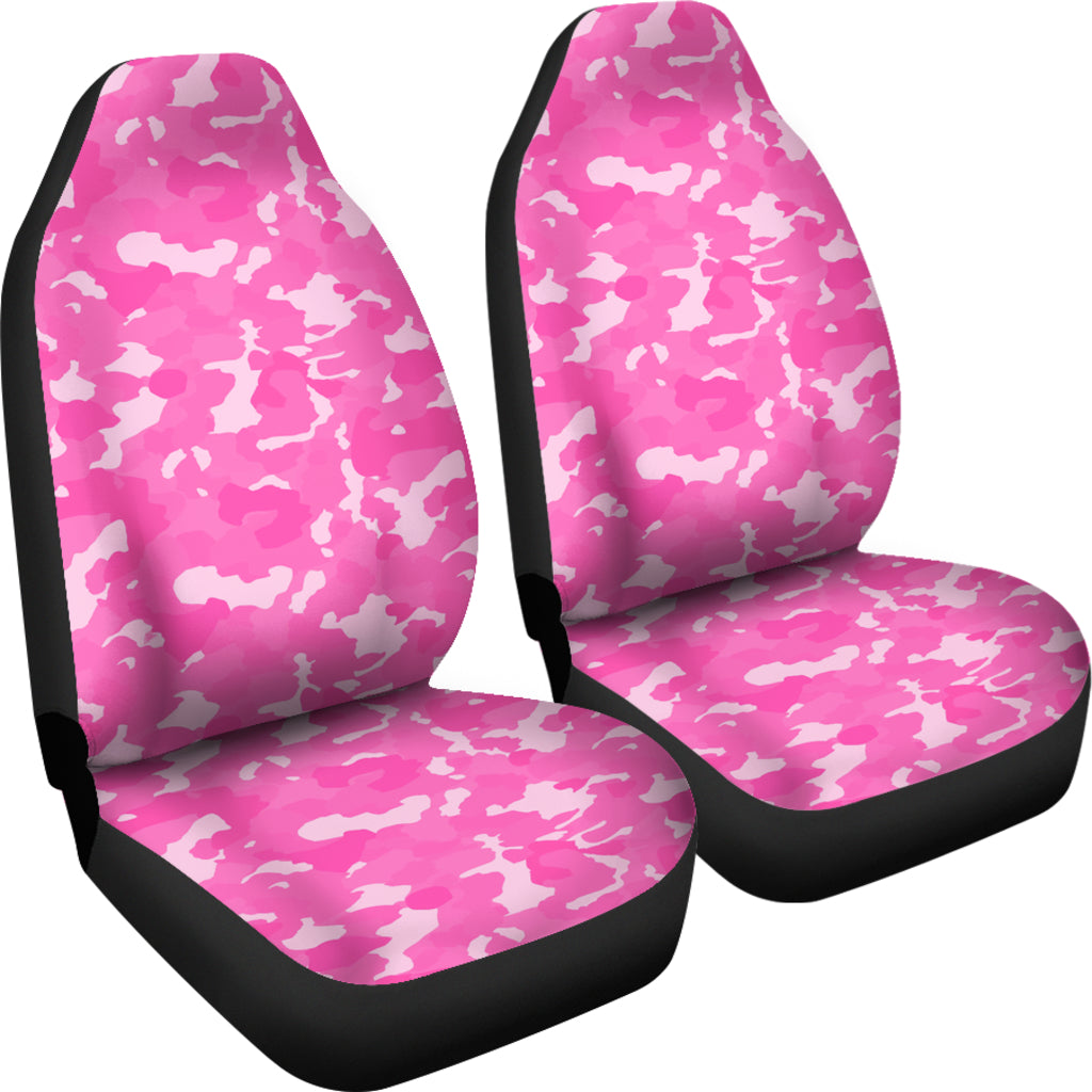 Pink Camouflage Seat Cover