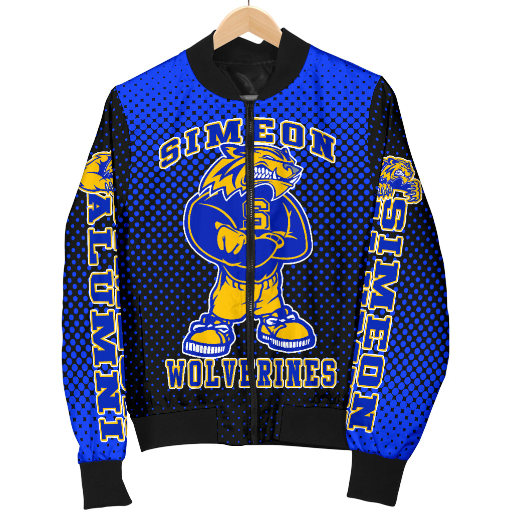 FREDDIE C_ BOMBER-BACK-PERSONIZED-Simeon Alumni 1015