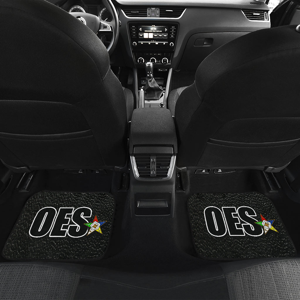 OES Ft-Bk Car/SUV-Floor Mats 5318AA  BLACK - JaZazzy 