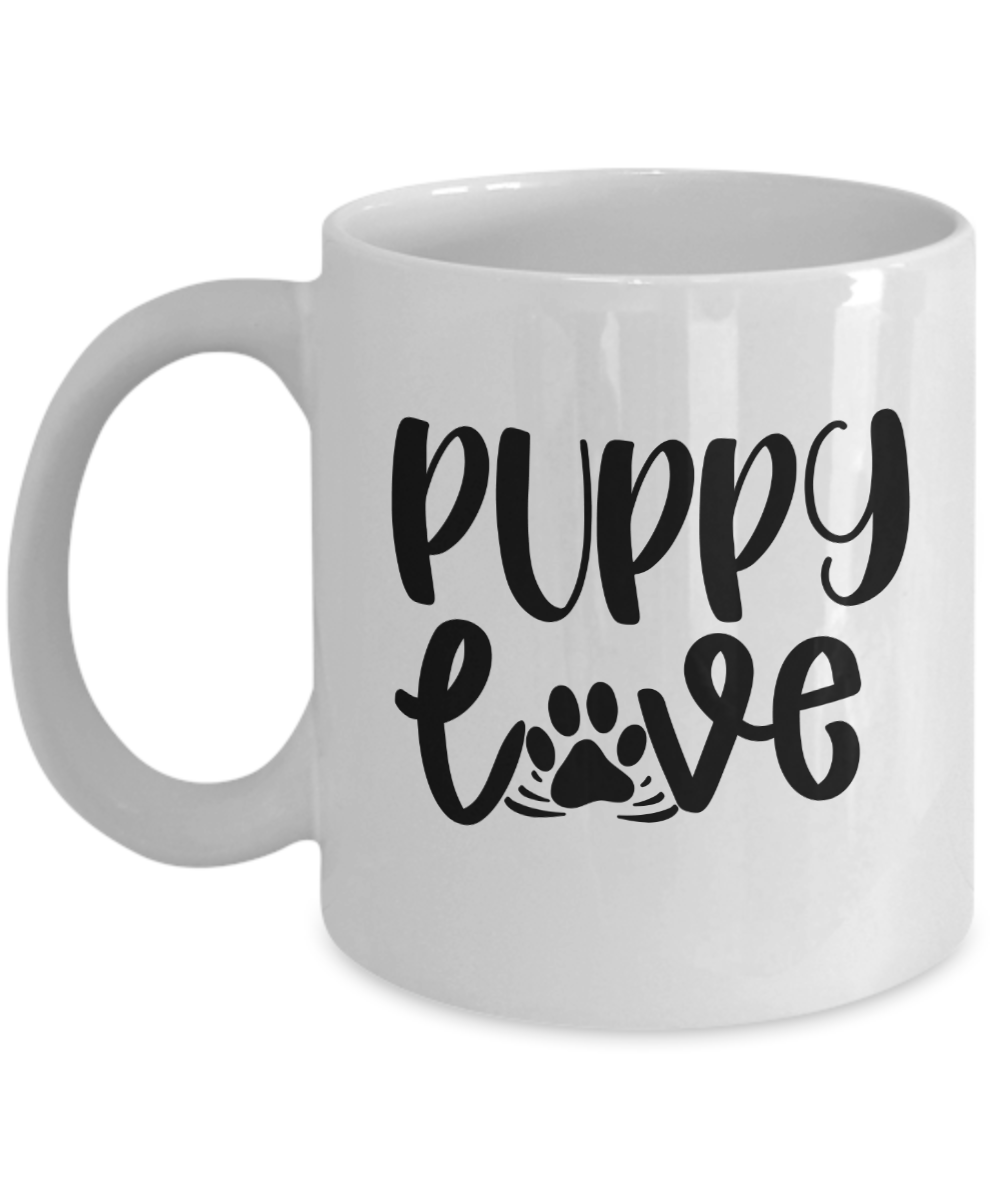 Funny Dog Mug-Puppy Love-Fun Puppy Coffee Cup