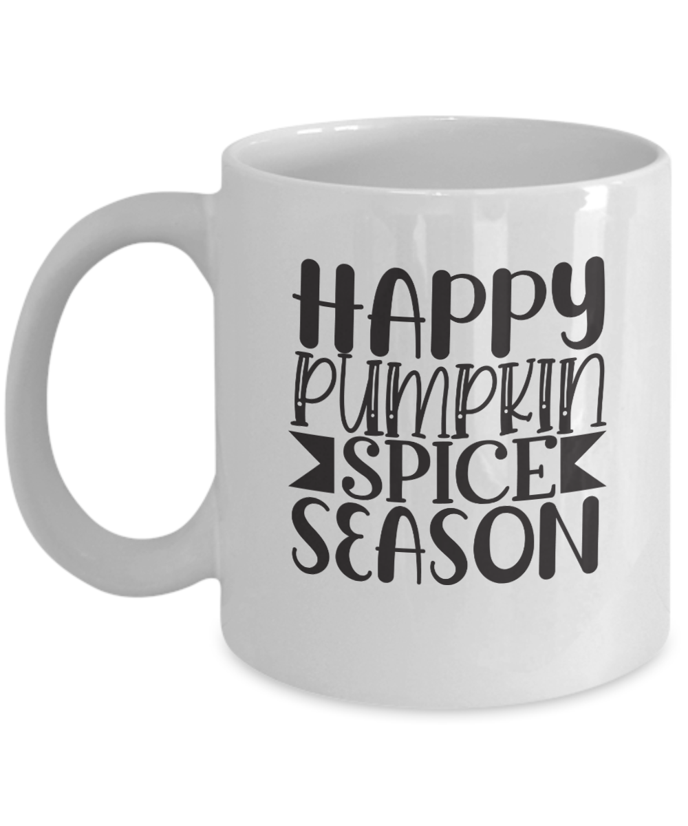 Funny Fall Mug-Happy Pumpkin Spice Season-Funny Coffee Cup