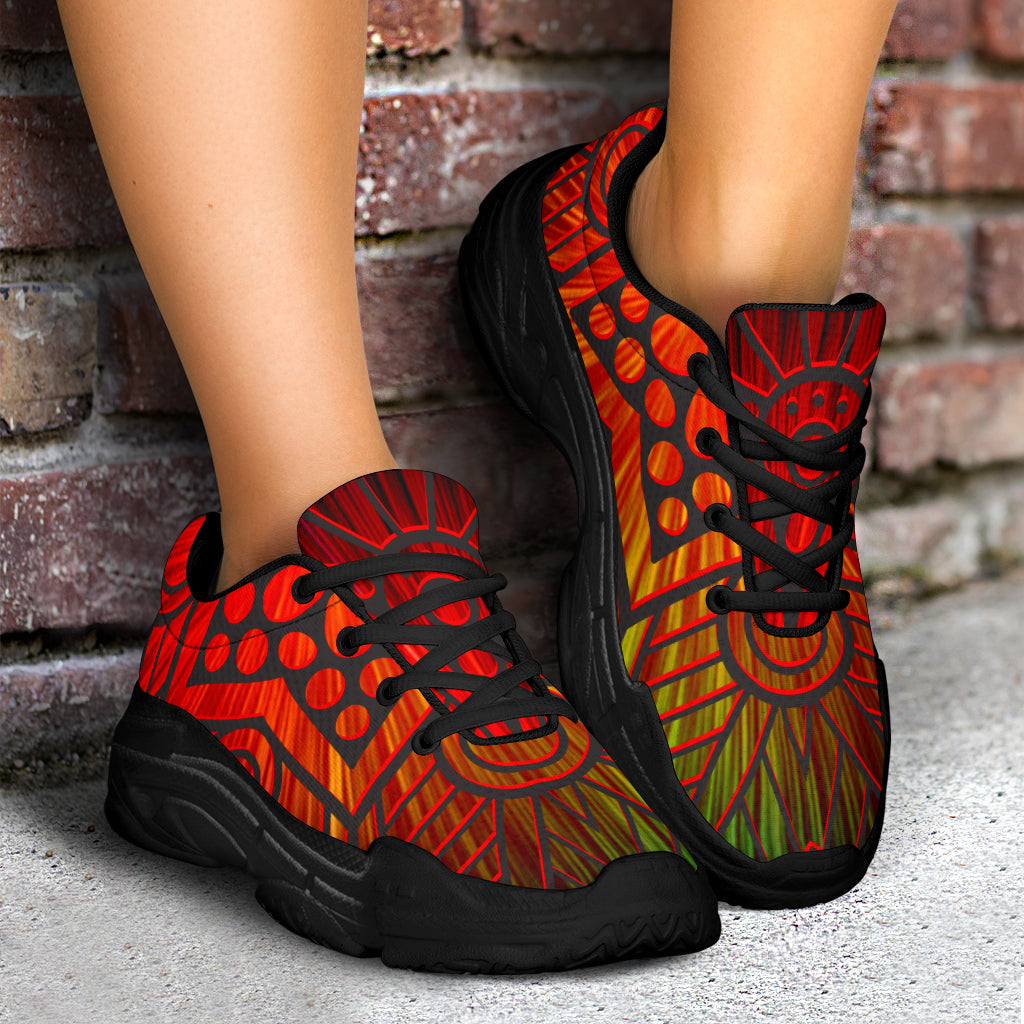 3D Mandala Sneakers
