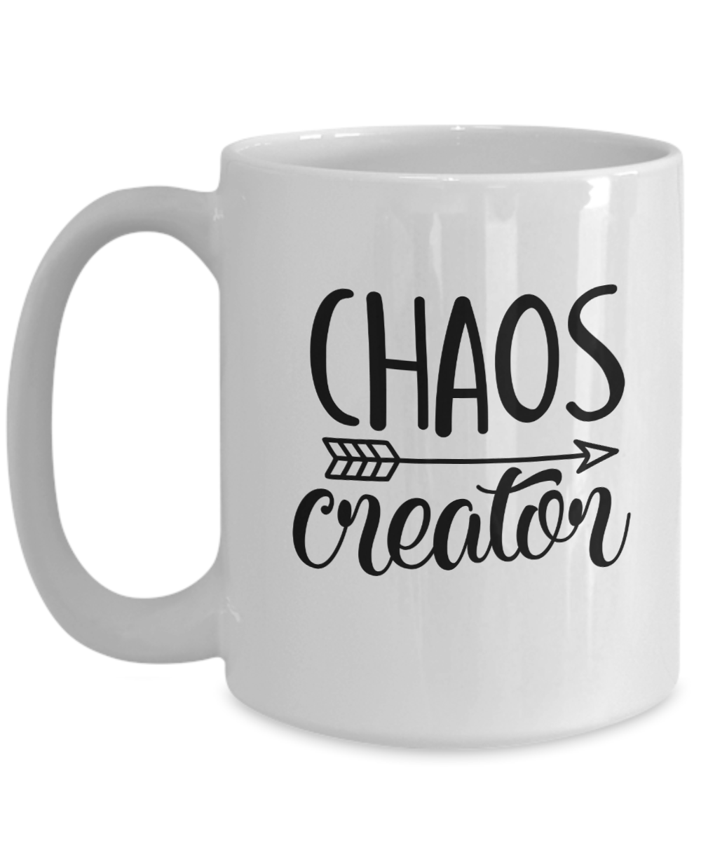 Funny Mug-Chaos Creator-Coffee Cup