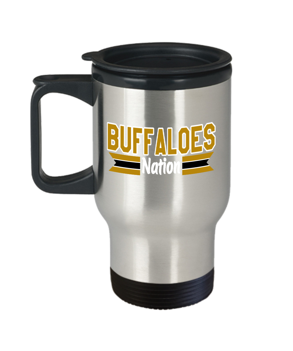 Buffaloes Nation - Travel mug