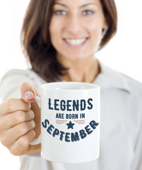 Thumbnail for September Legends Birthday-Mug 11.oz-woman