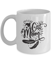 Thumbnail for Cat Mom-Funny Cat Coffee Cup