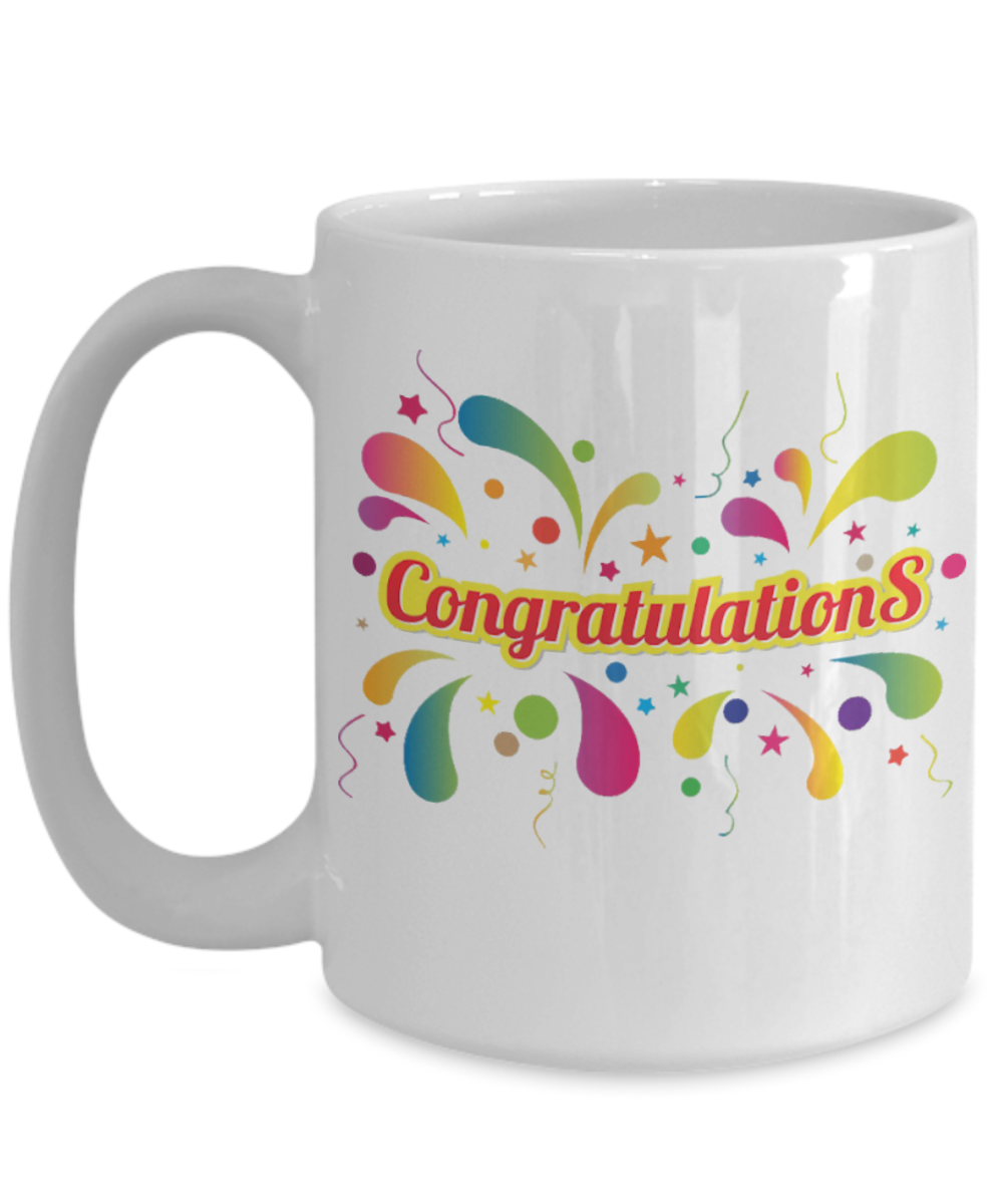 Congratulations Mug Coffee Cup