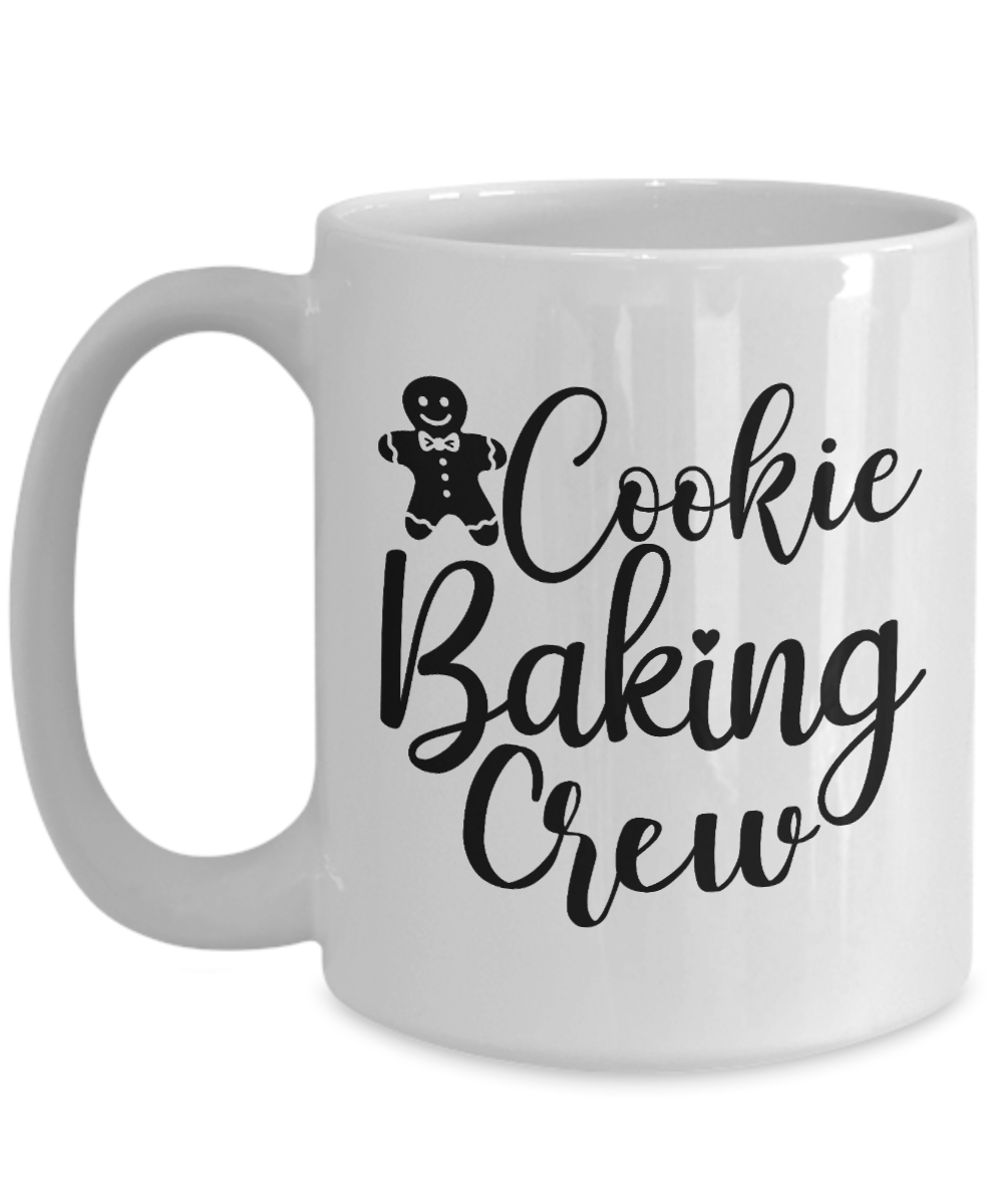Cookie Baking Crew-fun baking coffee mugs