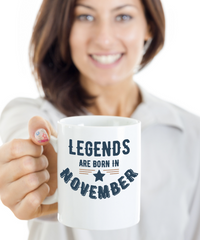 Thumbnail for November-Legends Birthday-Mug 11.oz
