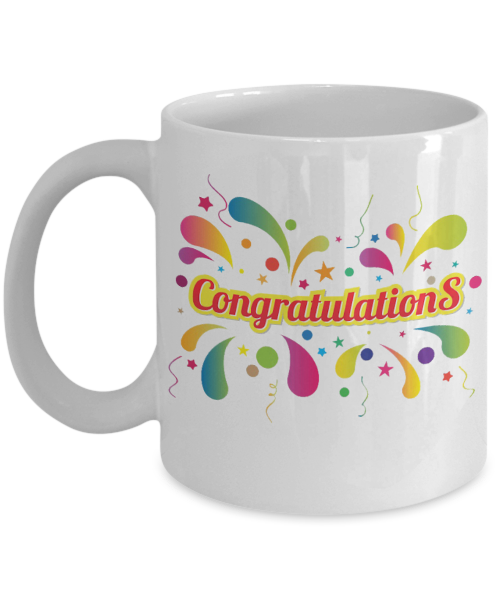 Congratulations Mug Coffee Cup