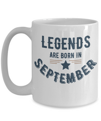 Thumbnail for September Legends Birthday-Mug 15.oz
