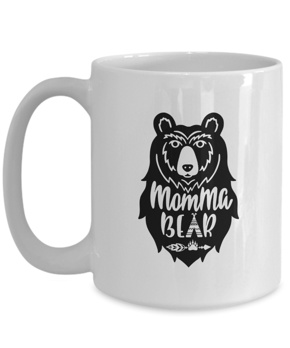 Momma BEAR HEAD Mug 1771