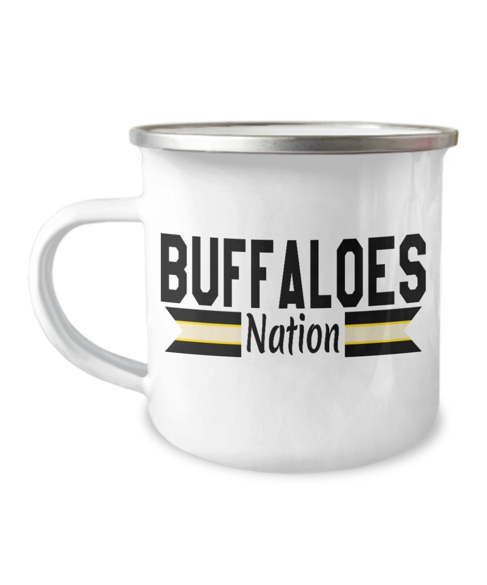 Buffaloes Nation- camping mug