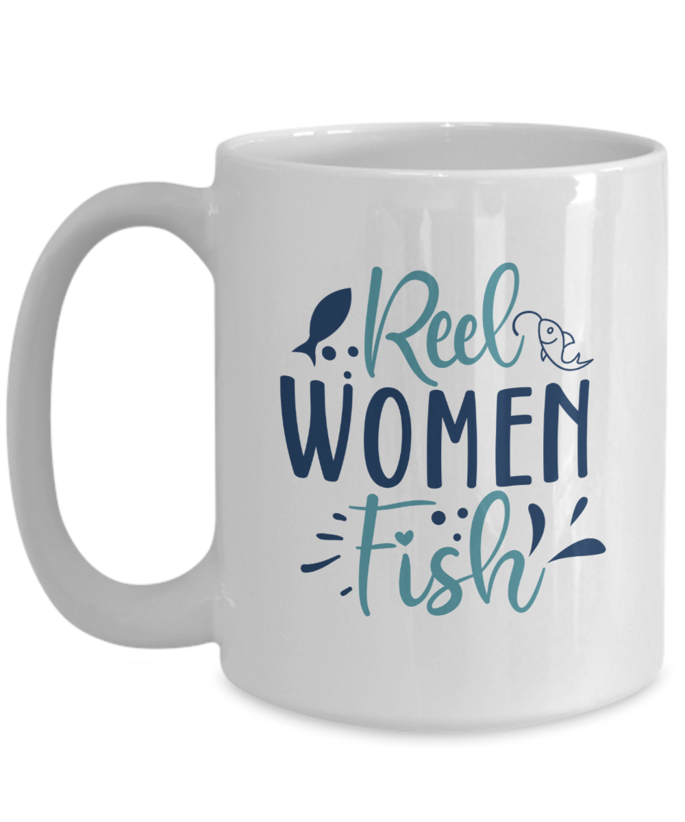 Reel Women Fish-Mug