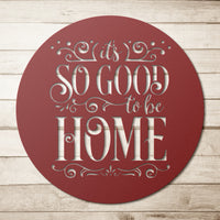 Thumbnail for its so good to be home_Steel Wall Art