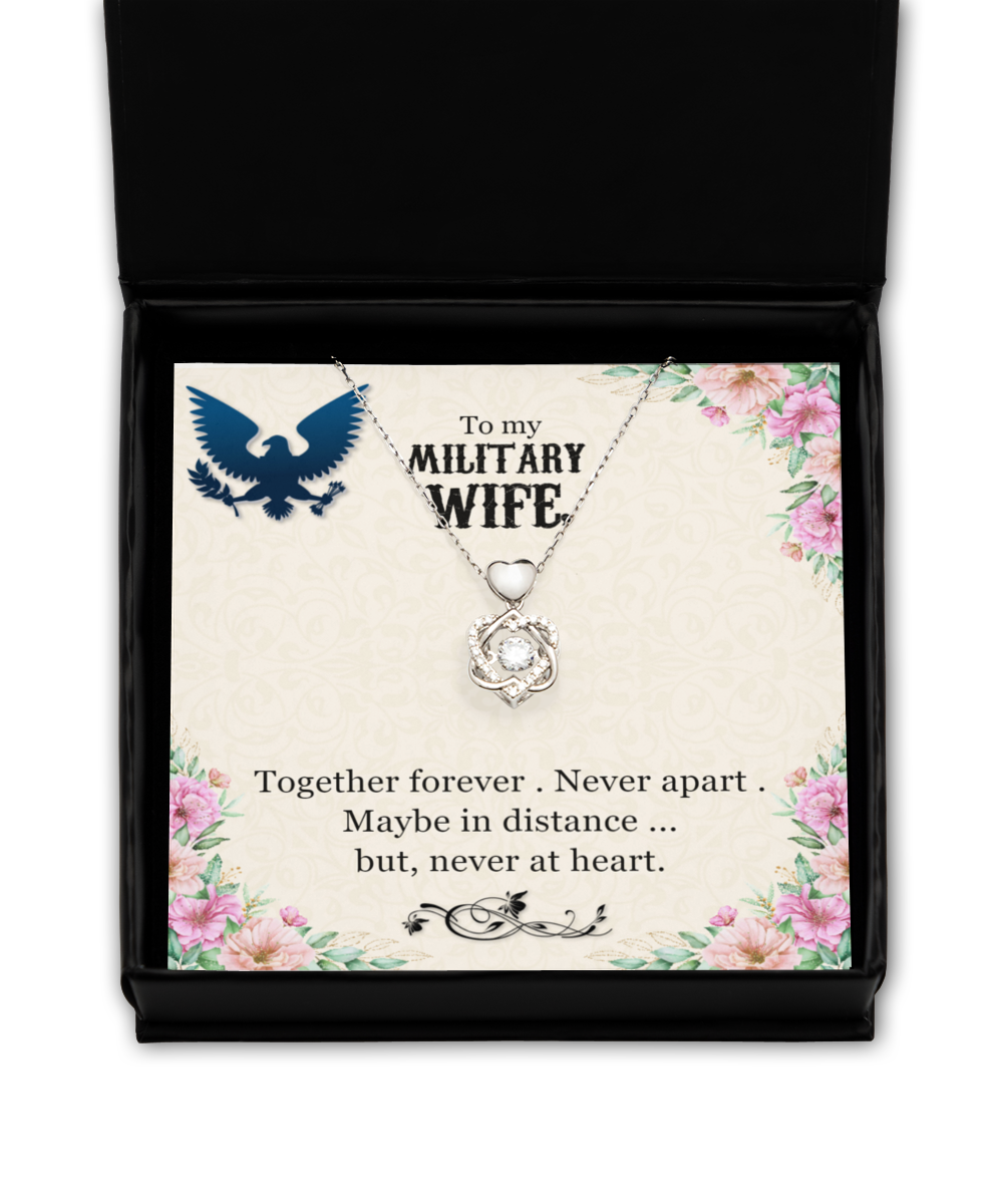 To My Military Wife-Necklace