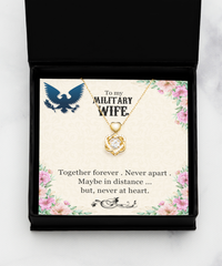 Thumbnail for To My Military Wife-Necklace