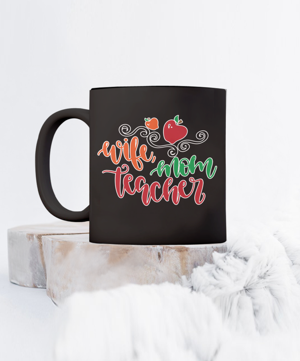 fun mug-wife mother teacher-fun coffee cup