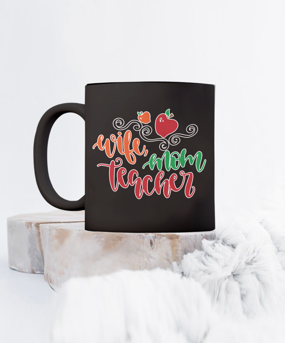 fun mug-wife mother teacher-fun coffee cup