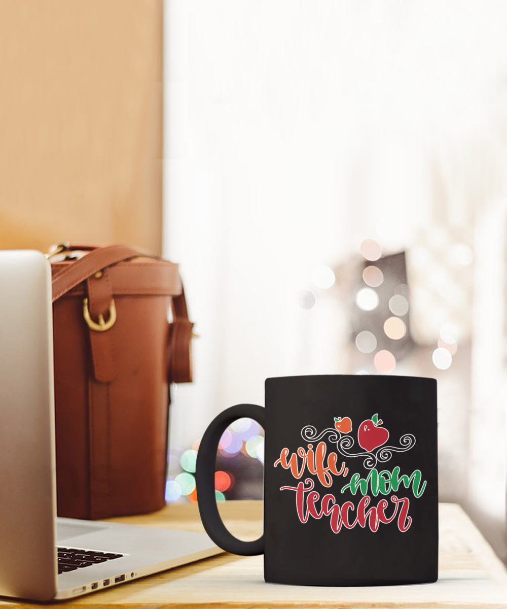 fun mug-wife mother teacher-fun coffee cup