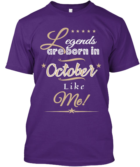 ♥Legends are Born in October Like Me♥ - JaZazzy 
