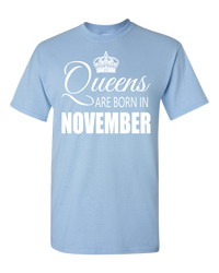 Thumbnail for Queens are born in November_T-Shirt_840 - JaZazzy 