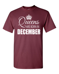 Thumbnail for Queens are born in December_T-Shirt_ 840 - JaZazzy 