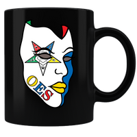 Thumbnail for OES Mask Coffee Mug - Black - JaZazzy 