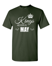 Thumbnail for Kings are born in May_T-Shirt_840 - JaZazzy 
