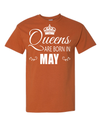 Thumbnail for Queens are born in May_T-Shirt_840 - JaZazzy 