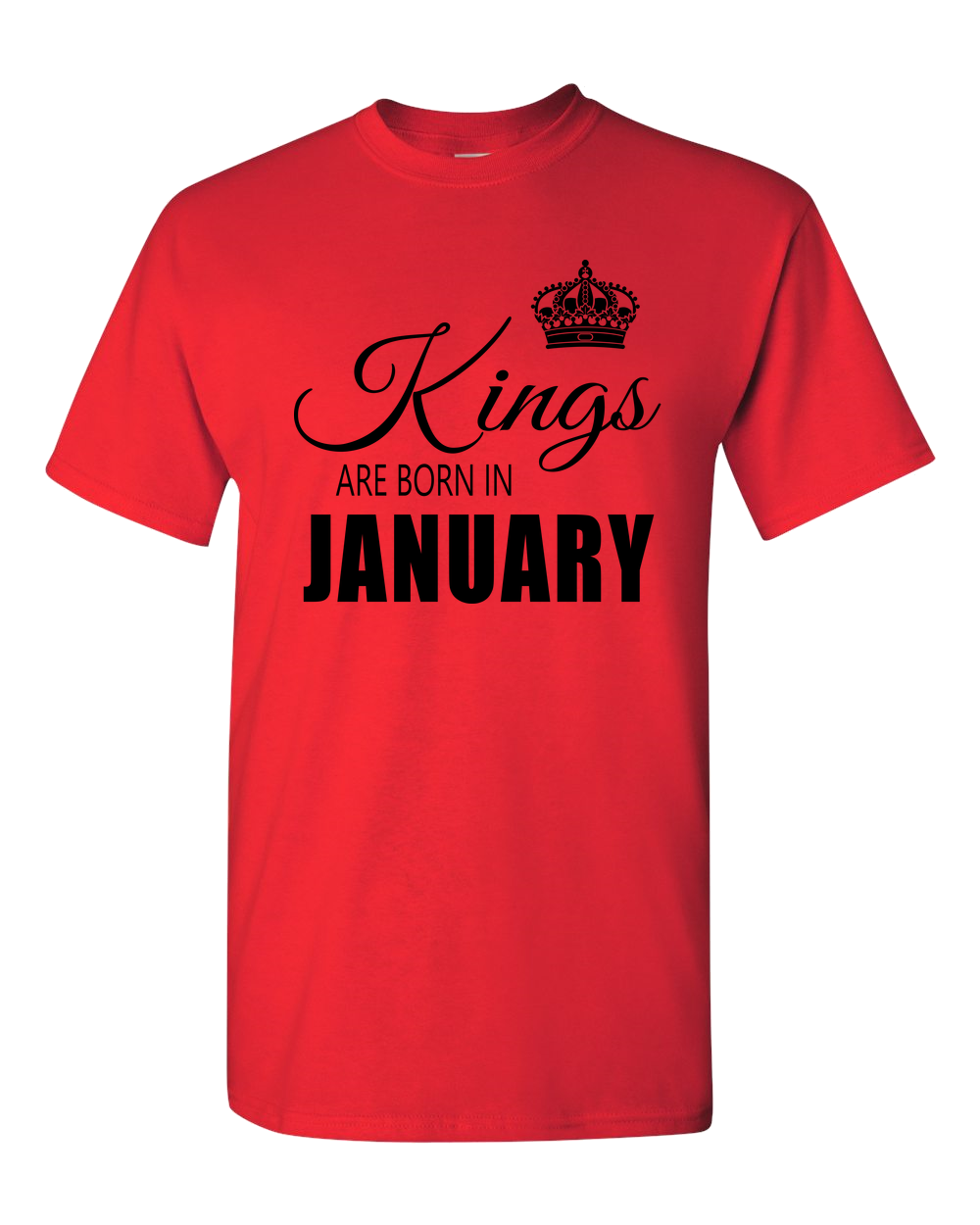Kings are born in January_T-Shirt_ 840 - JaZazzy 