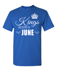 Thumbnail for Kings are born in June_T-Shirt_840 - JaZazzy 
