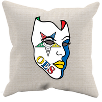 Thumbnail for OES Mask Throw Pillow Case-Canvas - JaZazzy 