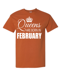 Thumbnail for Queens are born in February_T-Shirts_840 - JaZazzy 