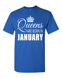 Thumbnail for Queens are born in January_T-Shirt_840 - JaZazzy 