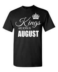 Thumbnail for Kings are born in August_T-Shirt_840 - JaZazzy 